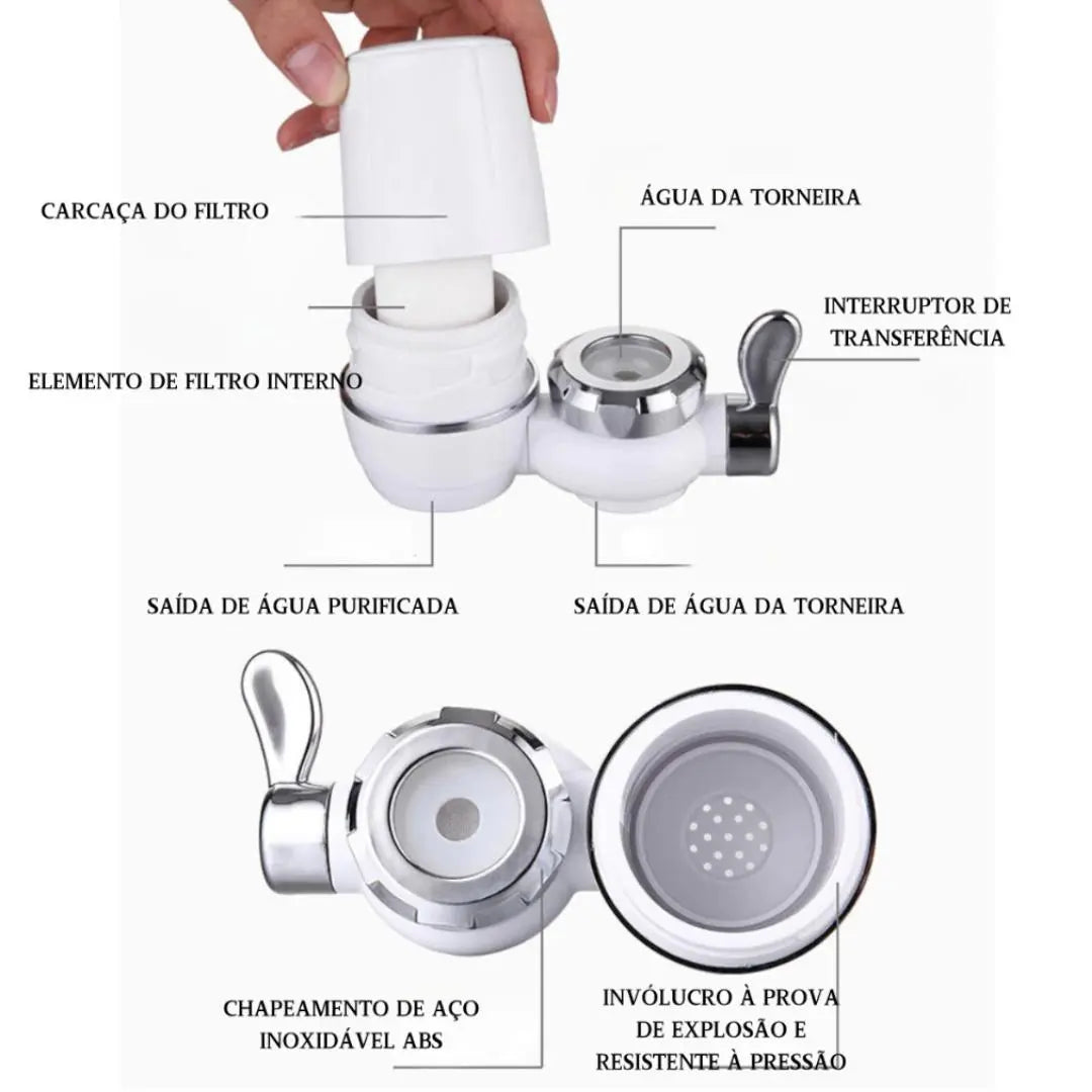 Purezza: Torneira com Filtro Purificador – Água Pura, Vida Saudável!