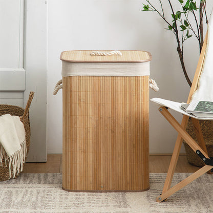 EcoStyle - Cesto de Bambu Dobrável