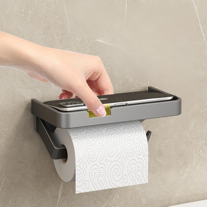 EleganceHold - Porta Papel Higiênico com Suporte
