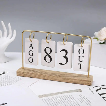 Calendário Vintage Perpétuo